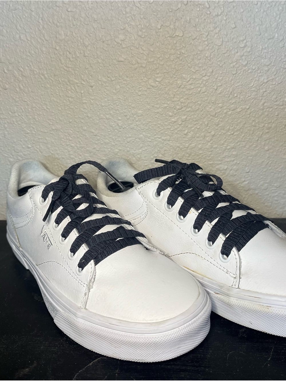 Vans White Low-Top Sneakers